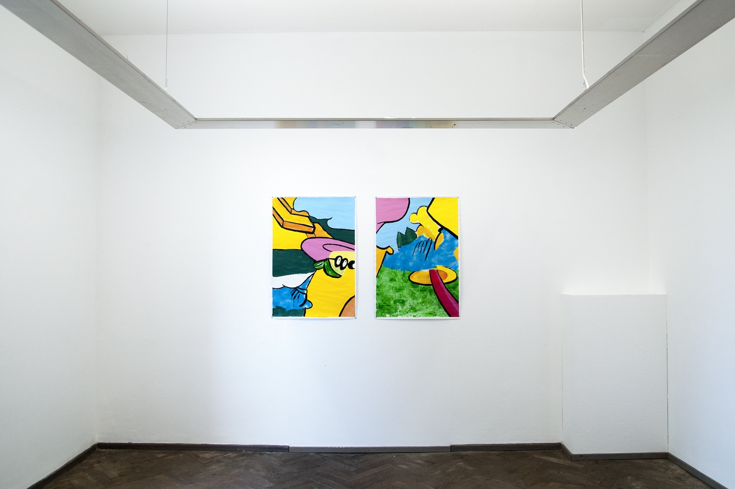 2017 08 Kunstverein Wasserburg, Wasserburg — Raum 2 1 — Jeronim Horvat